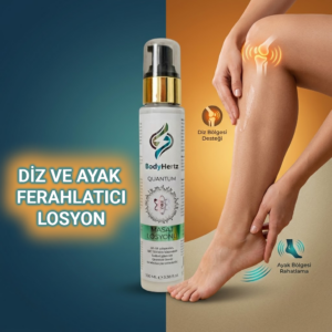 BODYHERTZ QUANTUM ENERJİLİ LOSYON / DİZ VE AYAK FERAHLATICI