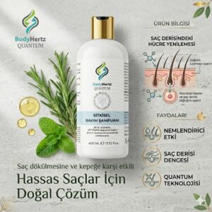 BODYHERTZ QUANTUM ENERJİLİ ŞAMPUAN 400ML